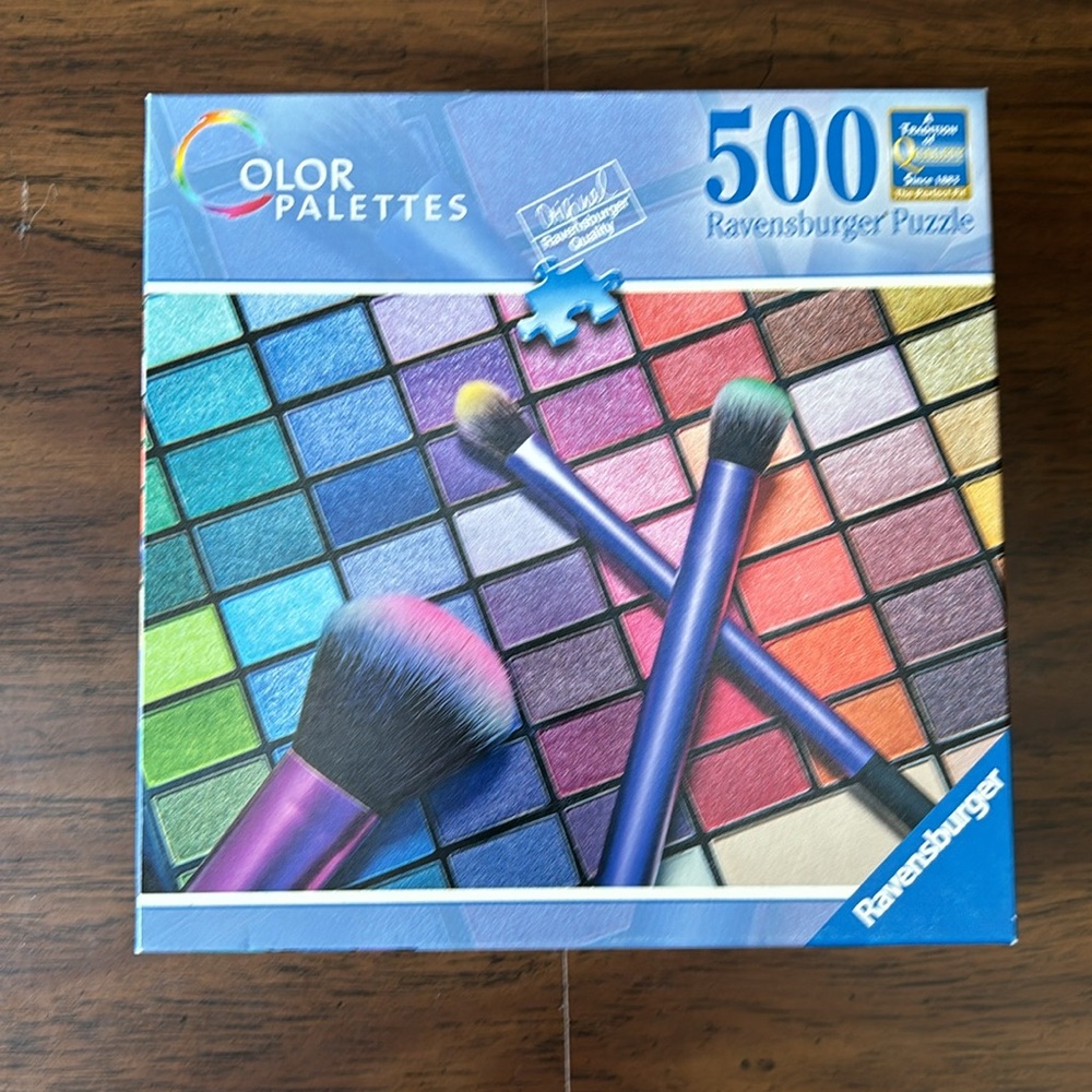 Ravensburger Make-Up Palette Jigsaw Puzzle | 500 Pieces